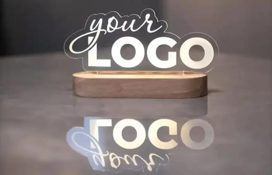 acrylic logo signs