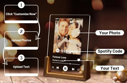 personalized acrylic photo plaque