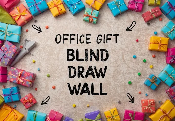 Office Gift Blind Draw Wall