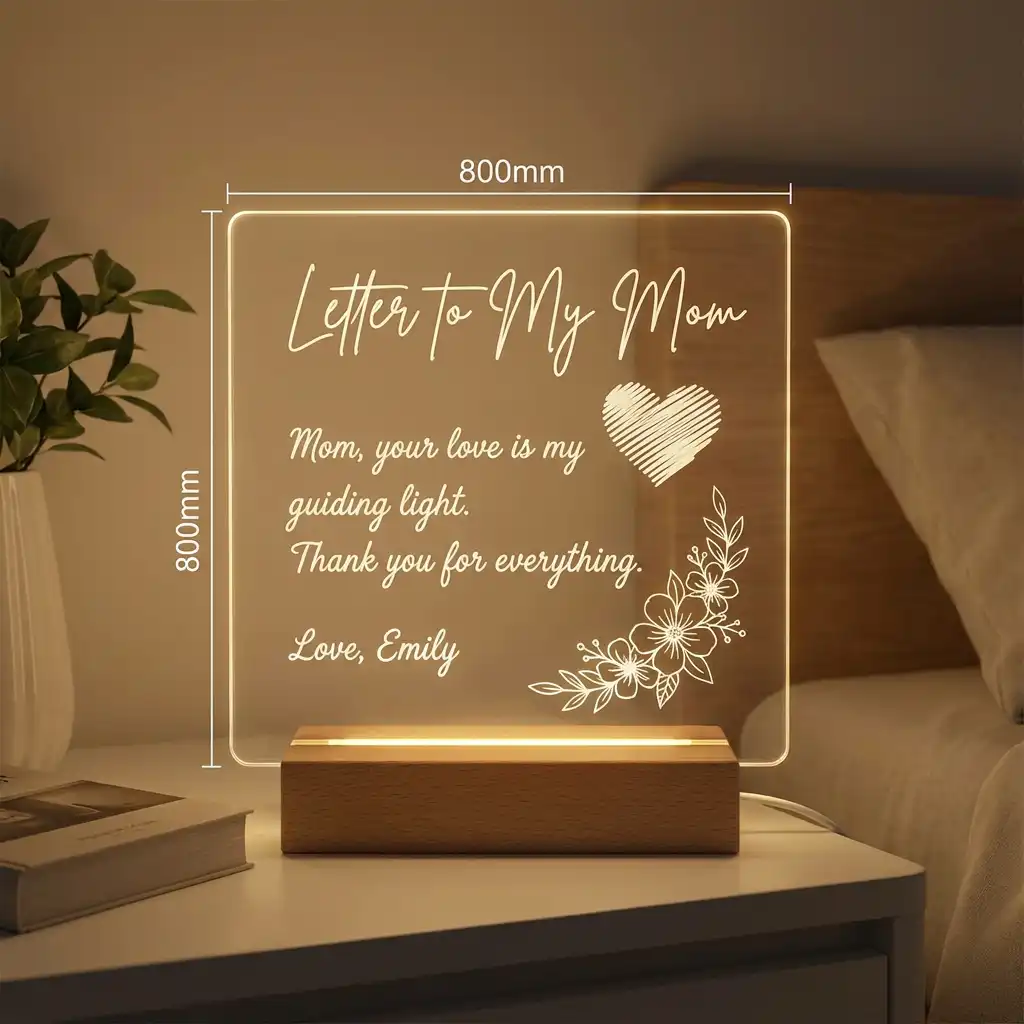 Relxday 3D Acrylic Night Light (3)