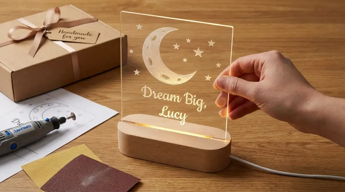 Relxday DIY acrylic night light (1)