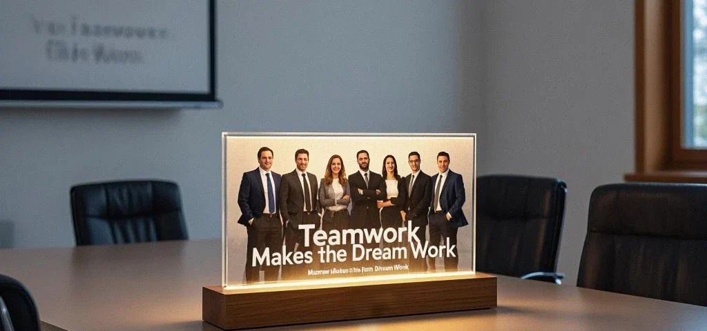 Custom Acrylic Photo Frame