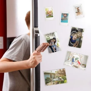Wholesale Clear Acrylic Refrigerator Magnetic Photo Frame