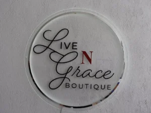Customized Acrylic Business Branding Plaque