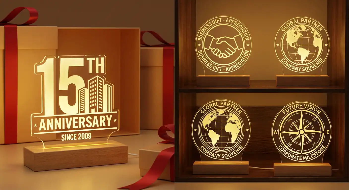 Acrylic anniversary souvenirs (1)