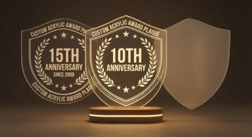 Custom Acrylic 10th anniversary gift