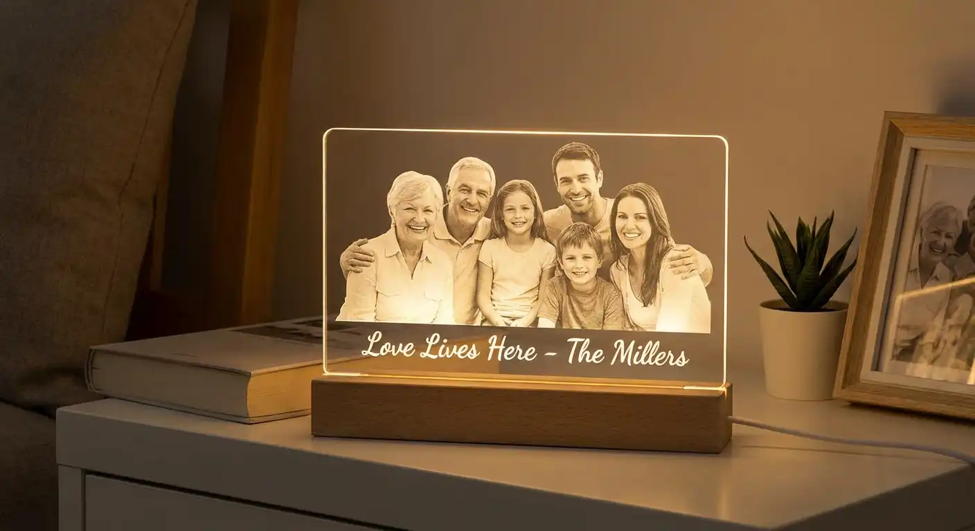 Personalized Acrylic Night Lights gifts