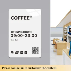 acrylic advertising board