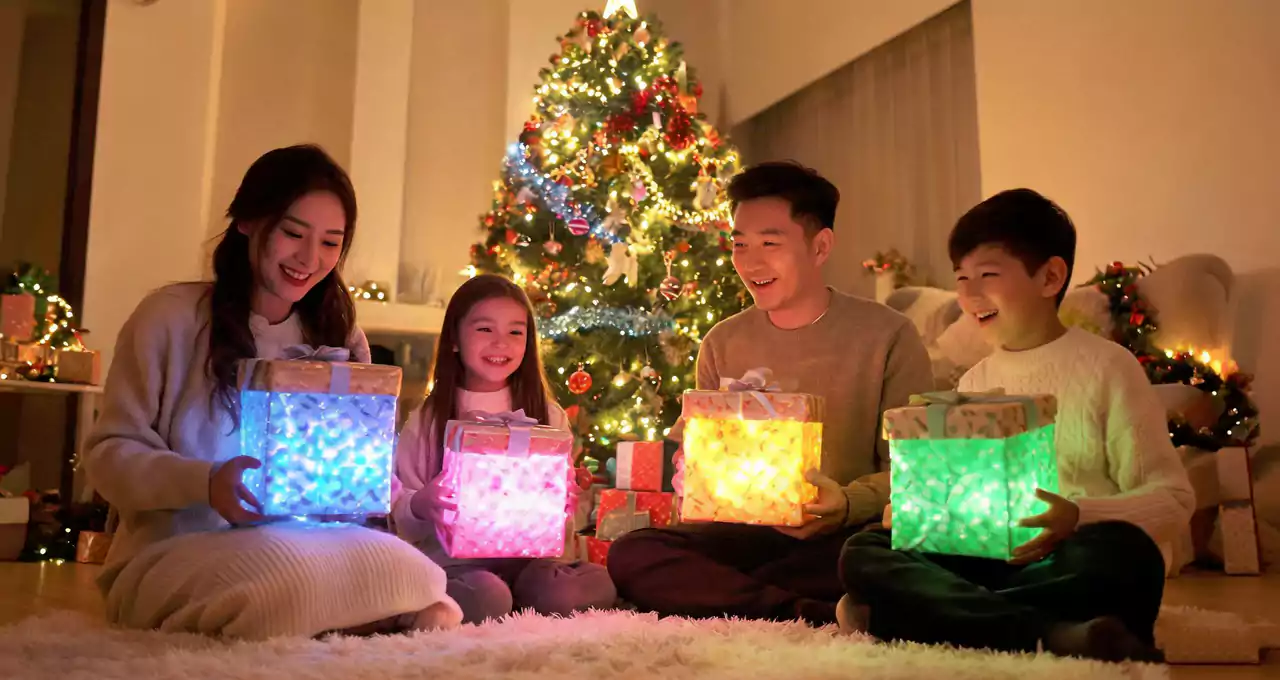 Christmas Gift Ideas with Warm LED Glow for the Whole Family 4 Christmas gifts for everyone