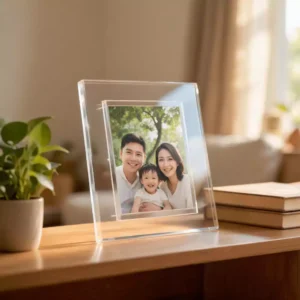 Stylish Acrylic Photo Frame for Décor Display
