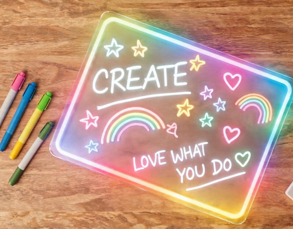 DIY LED Writing Board: 15 Creative Ways to Use It 8 diy writing board cover e1789191586874