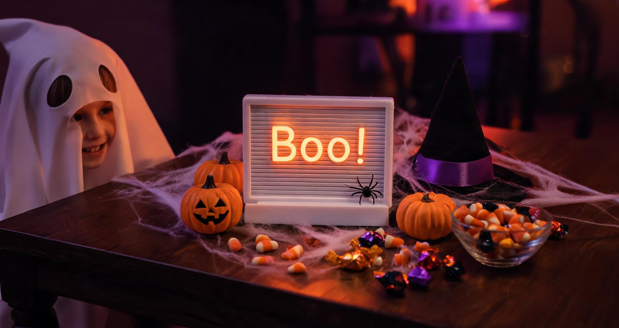 Halloween Decor Ideas with LED Lights: Spooky but Safe for Kids 4 Hol5 halloween - personalized LED gift