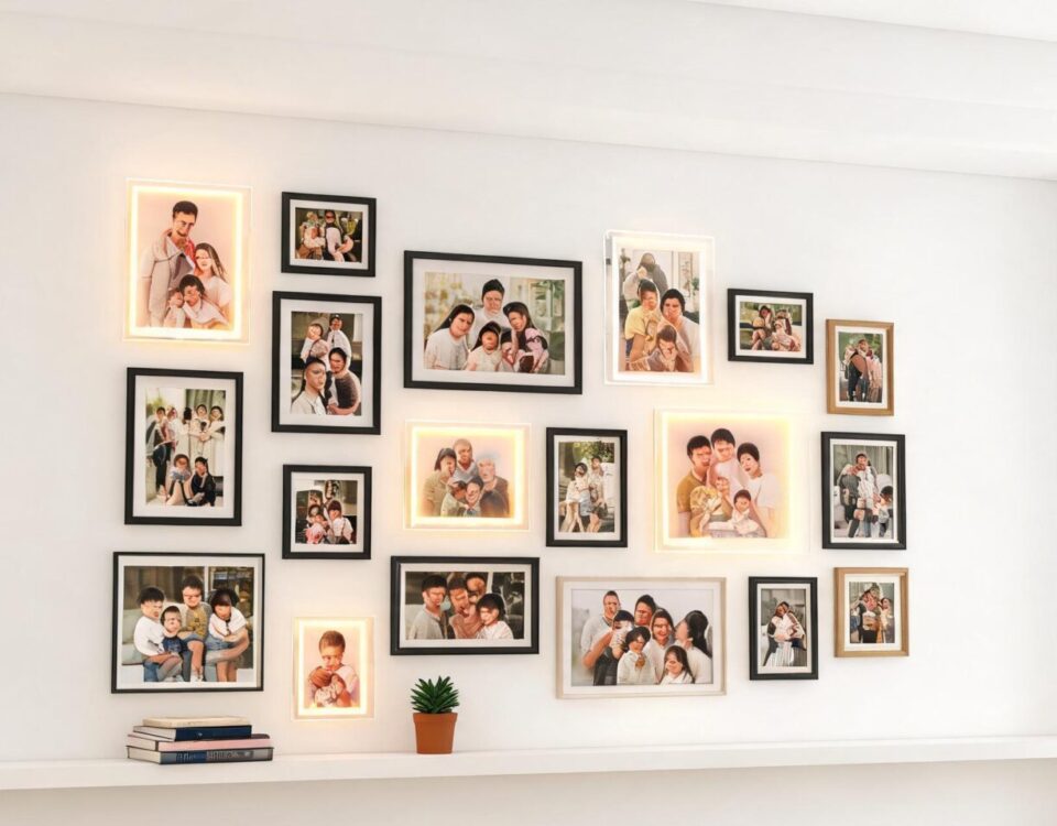 Creative Ways to Display Family Photos Beyond Traditional Frames 6 jul3 photo display e1789190943201