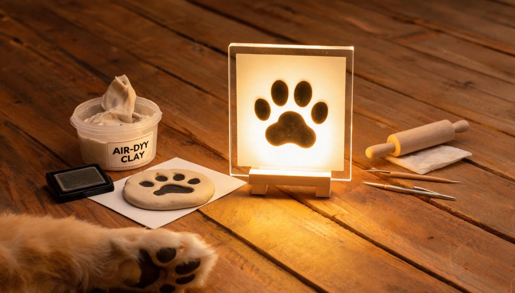 Pet Paw Print Keepsake Ideas That Actually Last 6 Pet paw print keepsake ideas