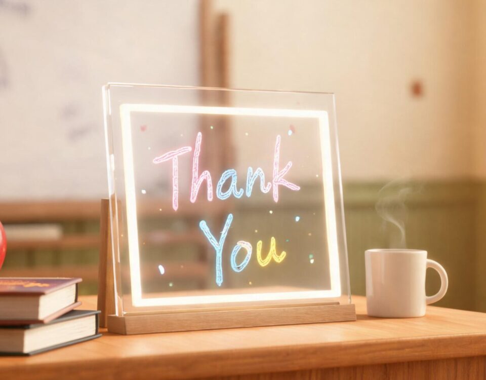 5 Reasons LED Message Boards Make Great Gifts for Teachers 9 teacher gift cover e1789191211665